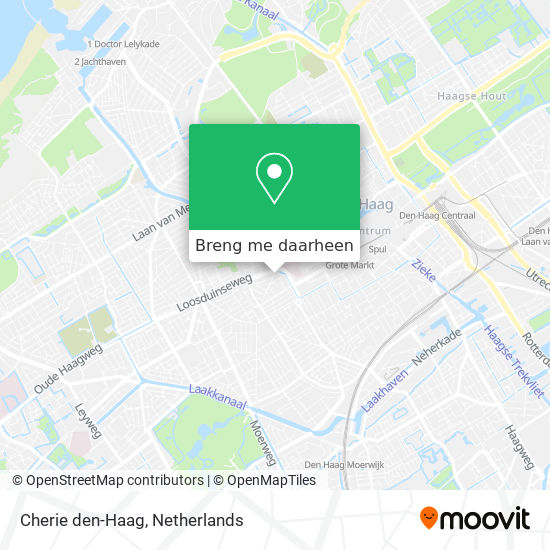 Cherie den-Haag kaart