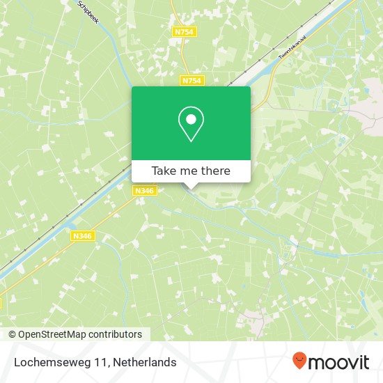 Lochemseweg 11, 7475 PA Markelo kaart