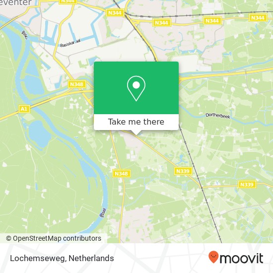 Lochemseweg, 7214 Epse kaart