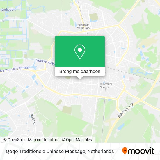 Qoqo Traditionele Chinese Massage kaart