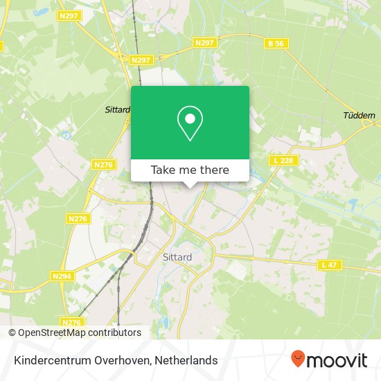 Kindercentrum Overhoven, Overhoven 123 kaart
