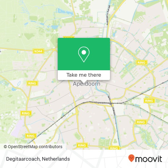 Degitaarcoach, Deventerstraat 16 kaart