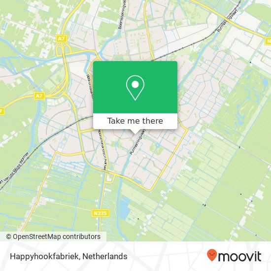 Happyhookfabriek, Klaverhof kaart