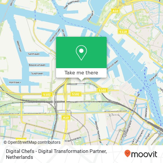 Digital Chefs - Digital Transformation Partner, Zekeringstraat 17A kaart