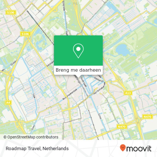 Roadmap Travel kaart