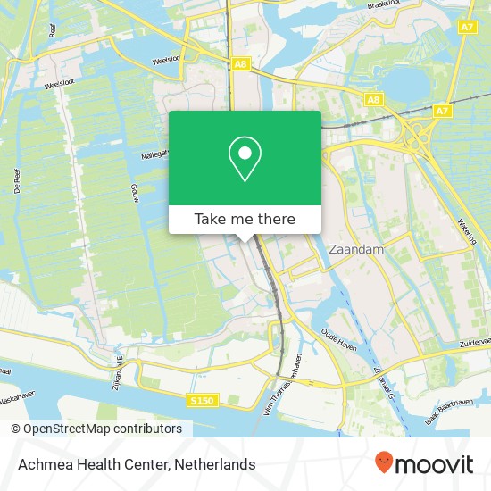 Achmea Health Center, Mahoniehout 3 kaart