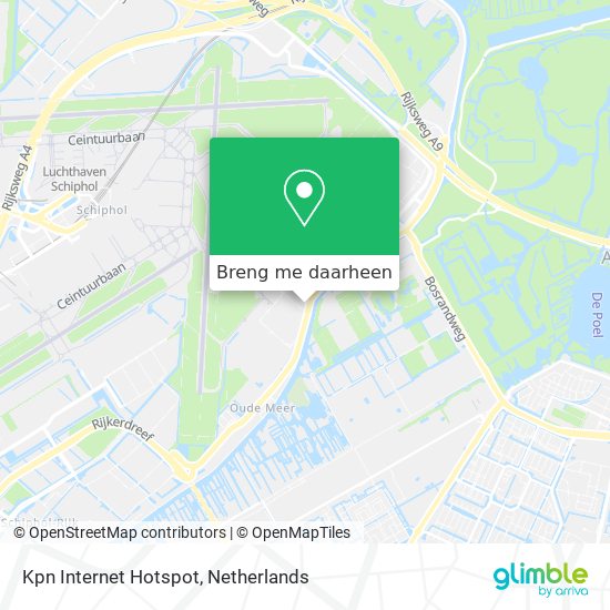 Kpn Internet Hotspot kaart