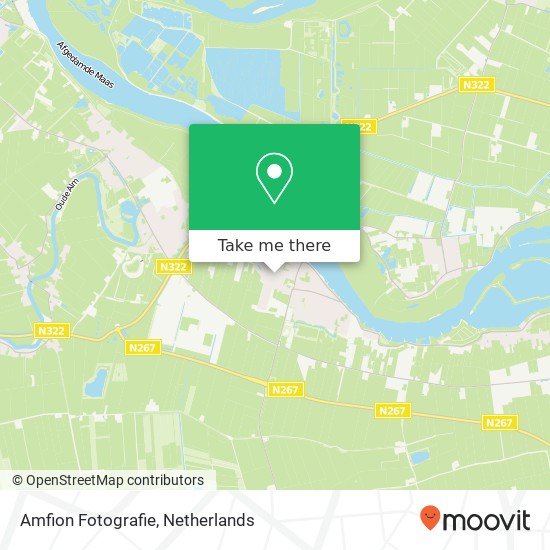 Amfion Fotografie, Romboutstraat 1A kaart