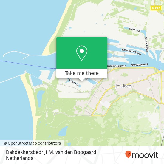 Dakdekkersbedrijf M. van den Boogaard, Middenhavenstraat 46F kaart