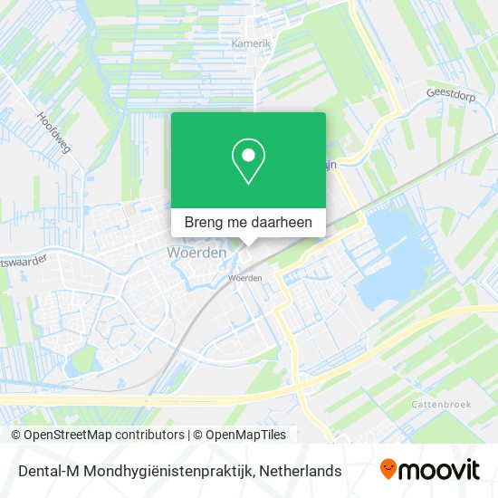 Dental-M Mondhygiënistenpraktijk kaart