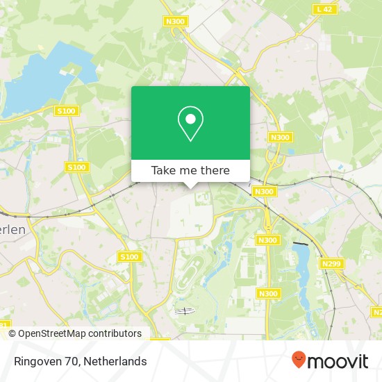 Ringoven 70, 6372 DB Landgraaf kaart