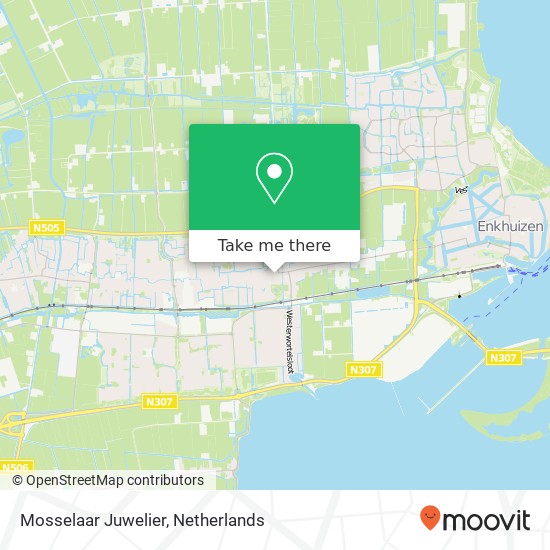 Mosselaar Juwelier, Hoofdstraat 230 kaart