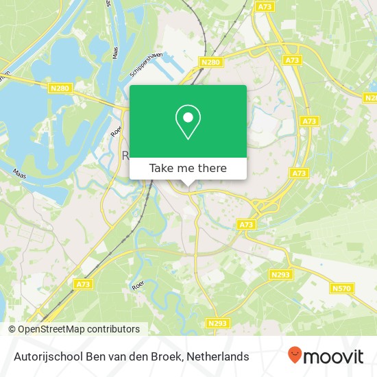 Autorijschool Ben van den Broek, Bredeweg 408 kaart