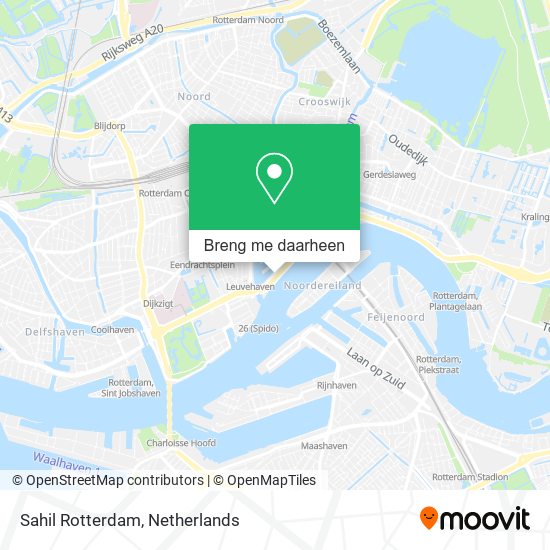 Sahil Rotterdam kaart
