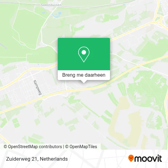 Zuiderweg 21 kaart