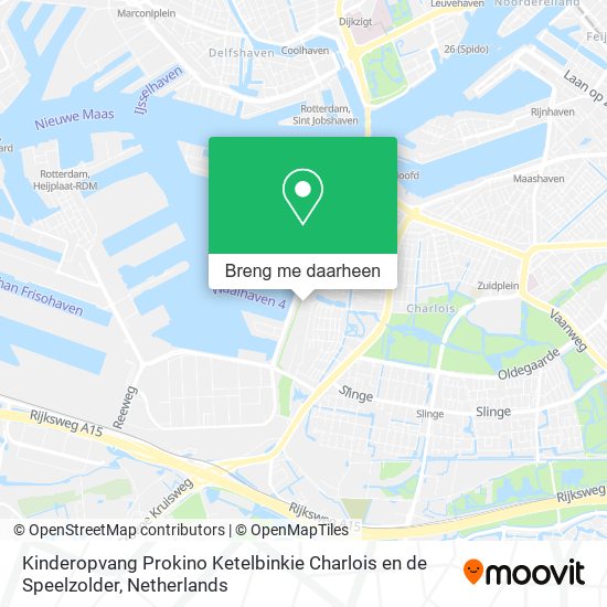 Kinderopvang Prokino Ketelbinkie Charlois en de Speelzolder kaart