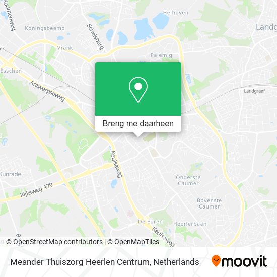 Meander Thuiszorg Heerlen Centrum kaart