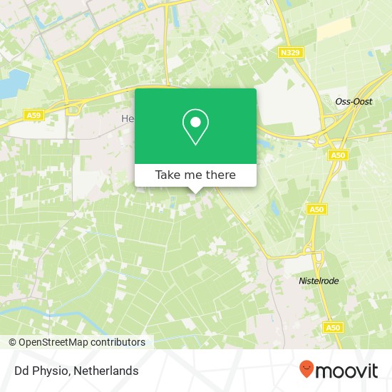 Dd Physio, Hooge Wijststraat 7 kaart