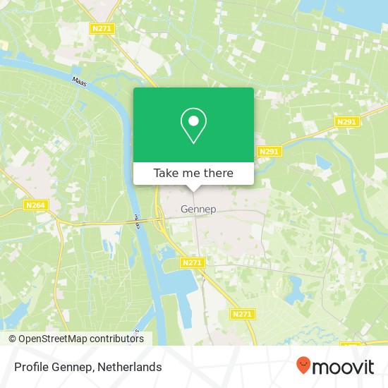 Profile Gennep, Spoorstraat 102 kaart