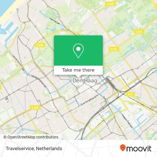 Travelservice kaart