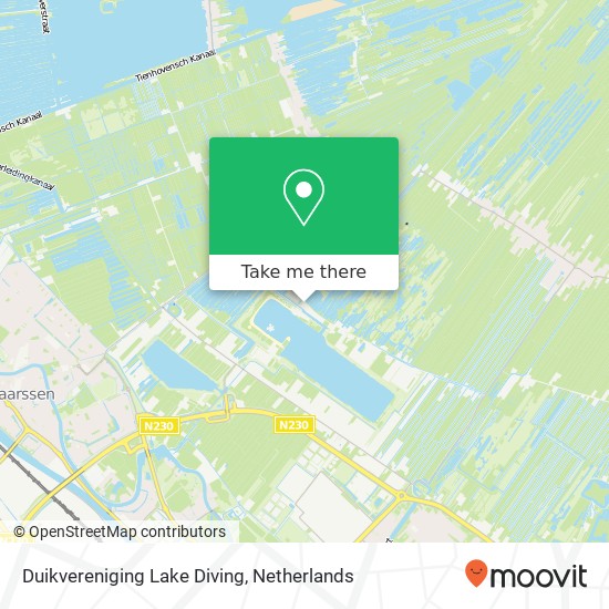 Duikvereniging Lake Diving, Westbroekse Binnenweg 2C kaart