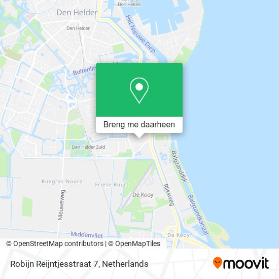 Robijn Reijntjesstraat 7 kaart