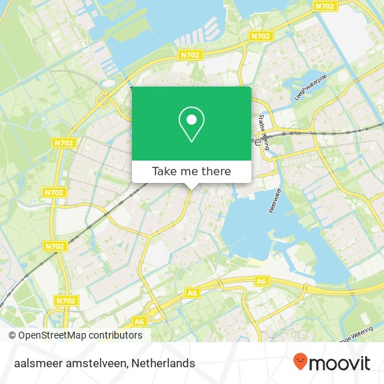 aalsmeer amstelveen, 1324 RD Almere-Stad kaart