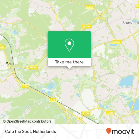 Cafe the Spot, Rietrastraat 1 kaart