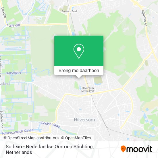 Sodexo - Nederlandse Omroep Stichting kaart