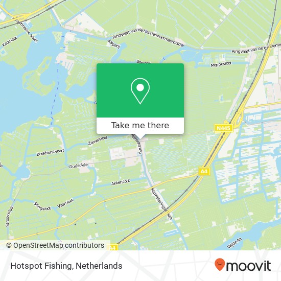 Hotspot Fishing, Ripselaan 3B kaart