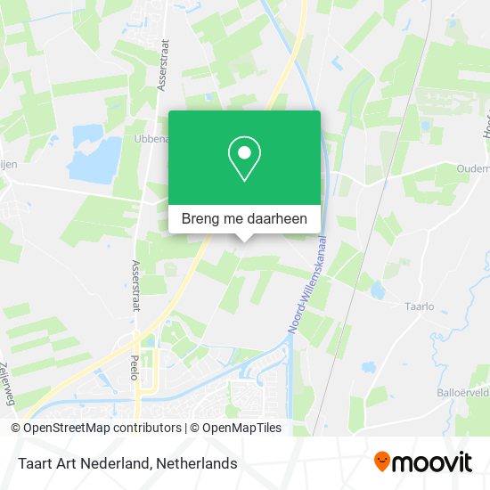 Taart Art Nederland, Het Grote Veld 2A kaart