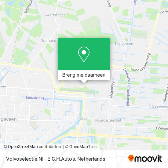 Volvoselectie.Nl - E.C.H.Auto's kaart