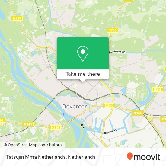 Tatsujin Mma Netherlands, Tapijtstraat 3 kaart