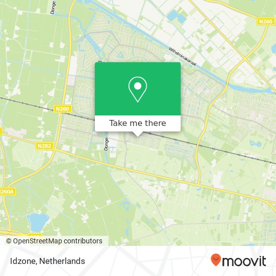 Idzone, Weerselostraat 19 kaart