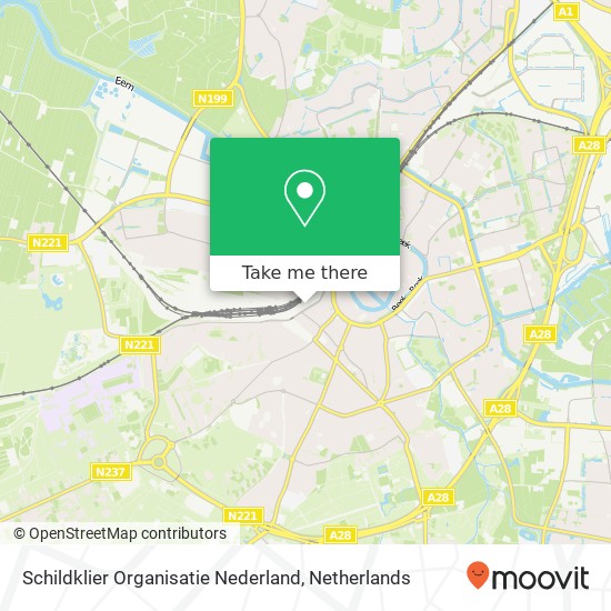 Schildklier Organisatie Nederland, Stationsstraat 79G kaart