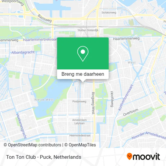 Ton Ton Club - Puck kaart