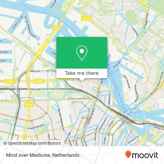 Mind over Medicine, Hembrugstraat 156 kaart