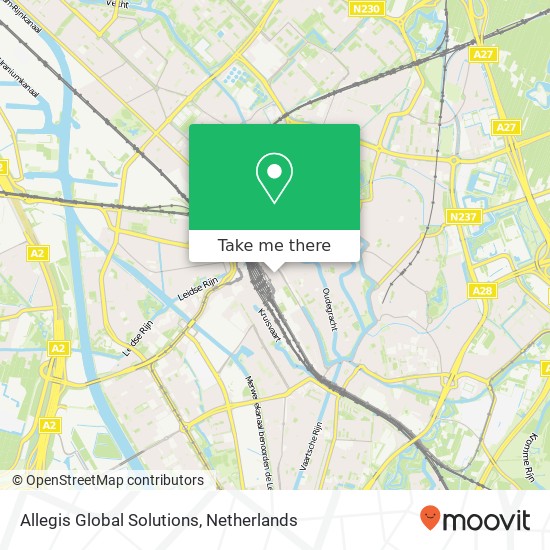 Allegis Global Solutions, Godebaldkwartier kaart