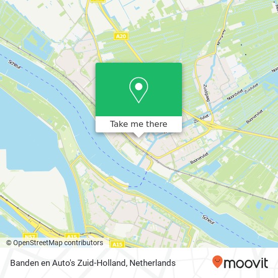Banden en Auto's Zuid-Holland, Pieter Jelle Troelstraweg 1B kaart