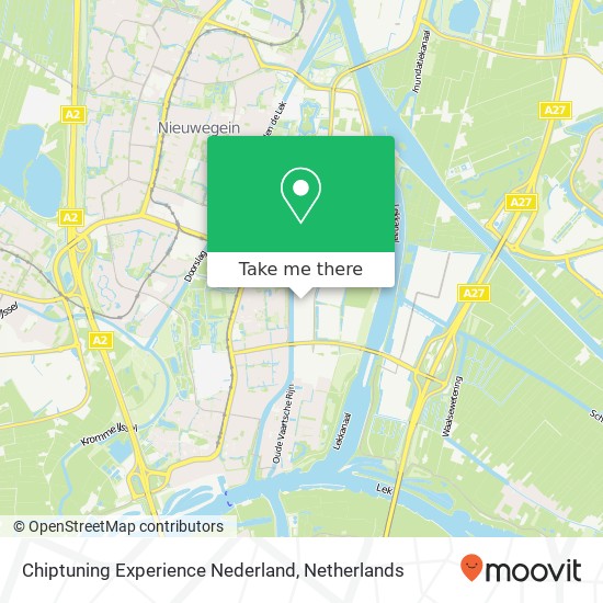 Chiptuning Experience Nederland, Betuwehaven 29 kaart