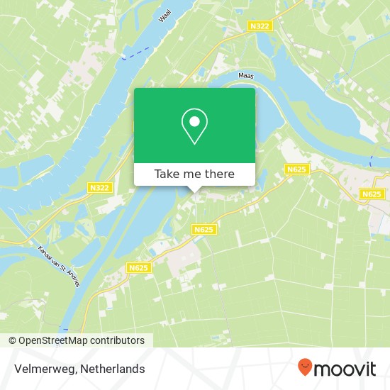 Velmerweg, 5398 Maren-Kessel kaart