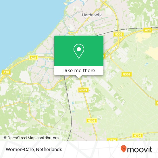 Women-Care, Harderwijkerweg 193 kaart