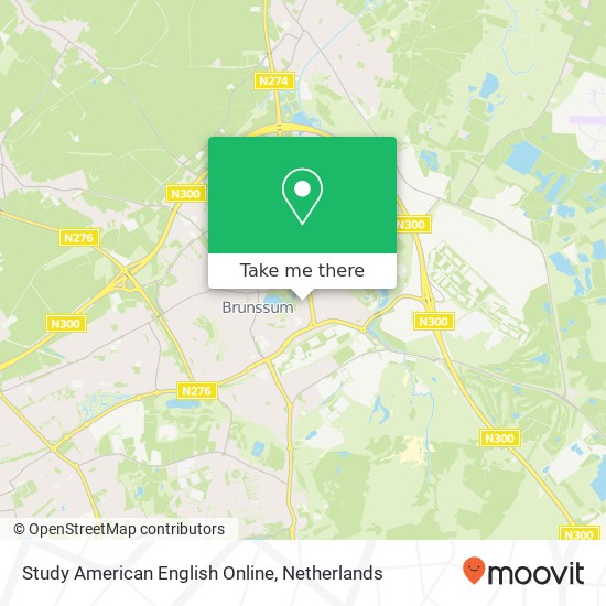 Study American English Online, Doorvaartstraat 108 kaart