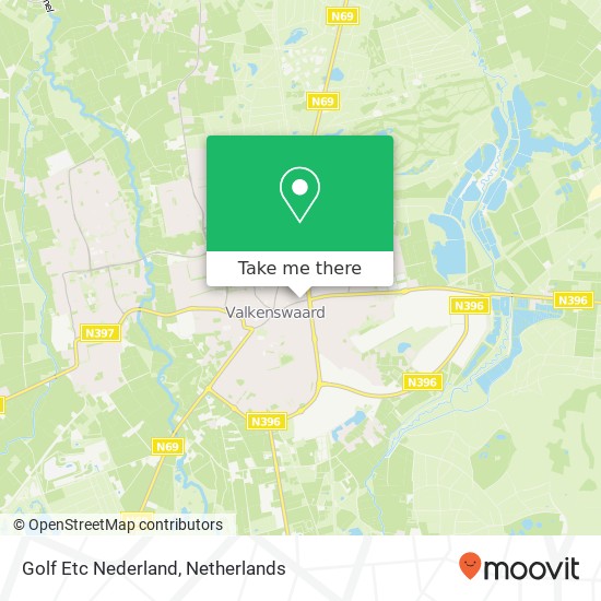Golf Etc Nederland, Leenderweg kaart