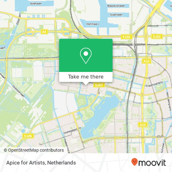 Apice for Artists kaart