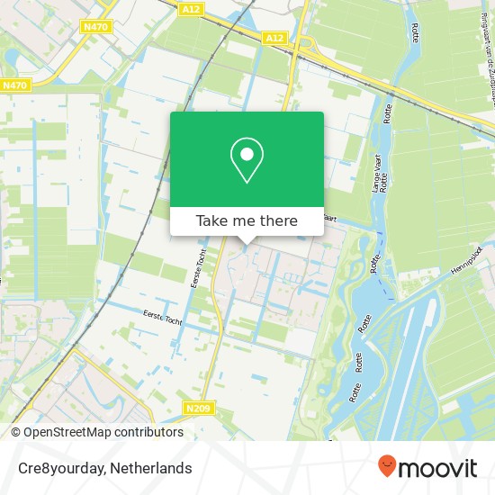Cre8yourday, Hoefweg kaart