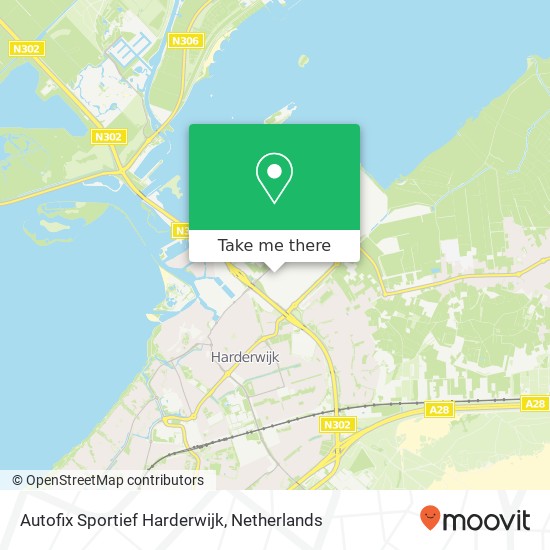 Autofix Sportief Harderwijk, Pascalstraat 4A kaart