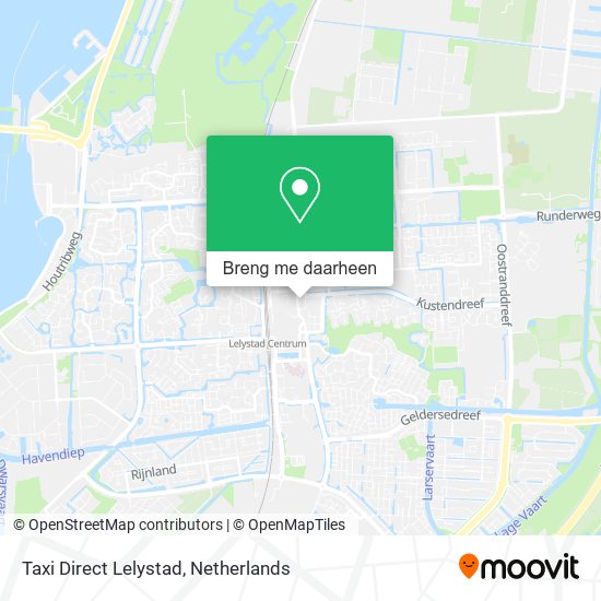 Taxi Direct Lelystad kaart