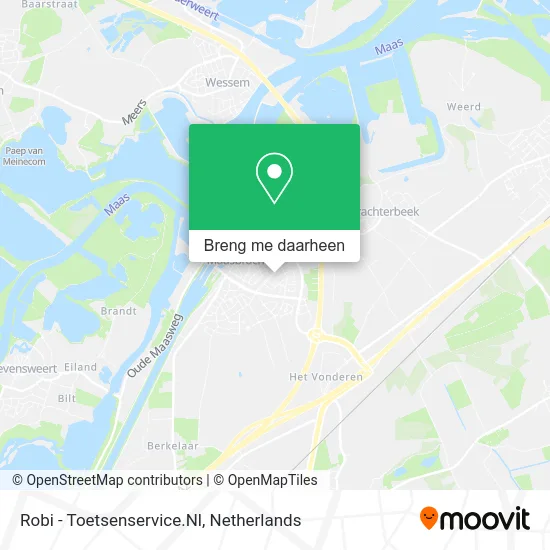Robi - Toetsenservice.Nl kaart