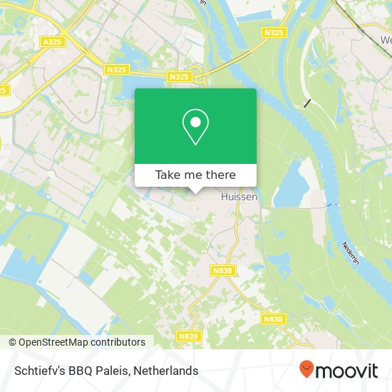 Schtiefv's BBQ Paleis, Doormanstraat kaart